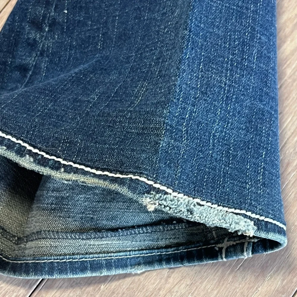 True Religion Dark Blue Flared Jeans - Picture 11 of 13